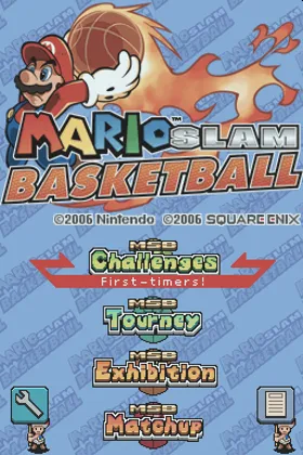 Mario Slam Basketball (Europe) (En,Fr,De,Es,It) (Demo) (Kiosk) screen shot title